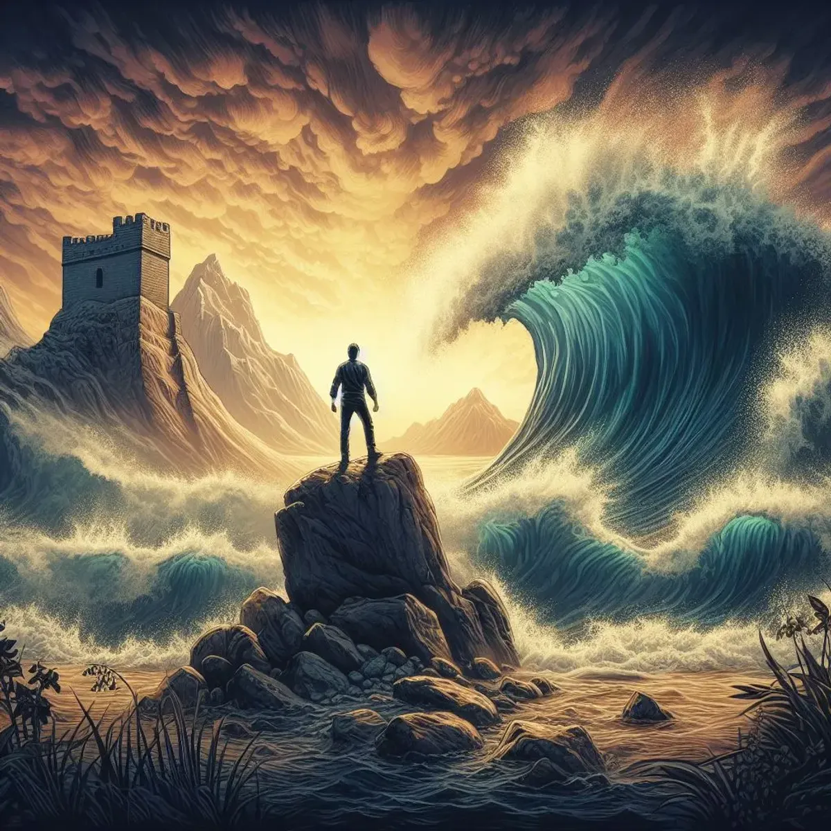 시편 62:6 - 오직 저만 나의 반석이시요 나의 구원이시요 나의 산성이시니 내가 요동치 아니하리로다