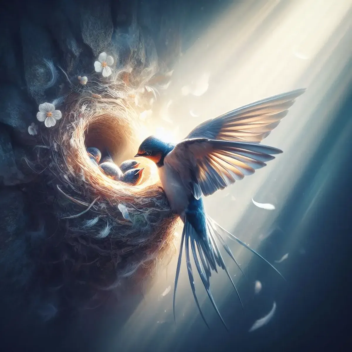 Psaume 84:3 - Le passereau même trouve une maison, Et l'hirondelle un nid où elle dépose ses petits... Tes autels, Eternel des armées! Mon roi et mon Dieu!