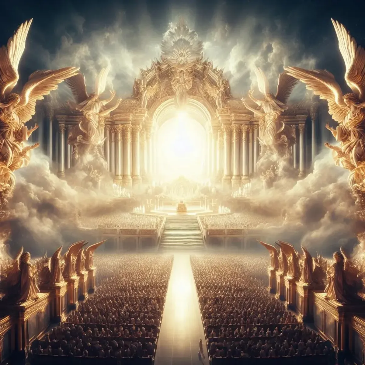 Psalmii 99:1 - Domnul împărăţeşte: popoarele tremură; El şade pe heruvimi: pămîntul se clatină.