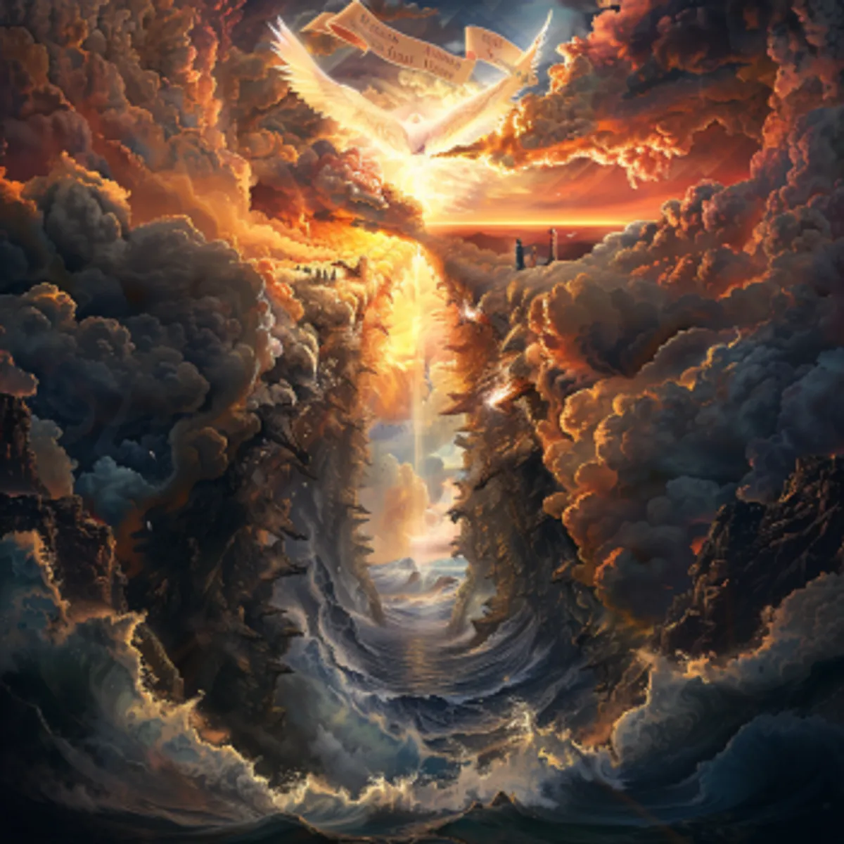 로마서 8:39 - 높음이나 깊음이나 다른 아무 피조물이라도 우리를 우리 주 그리스도 예수 안에 있는 하나님의 사랑에서 끊을 수 없으리라