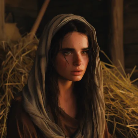 Ruth and Boaz at the Threshing Floor