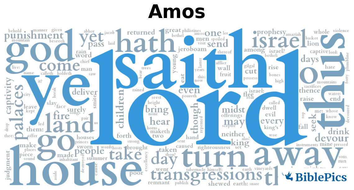 wordcloud for Amos