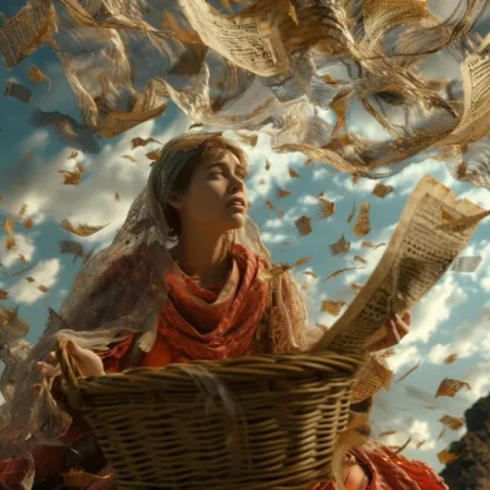 A Vision of the Flying Scroll