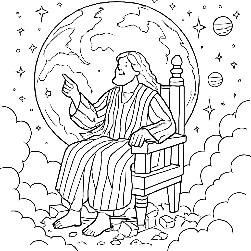 József álmok és testvéreinek féltékenysége Színező Oldal
