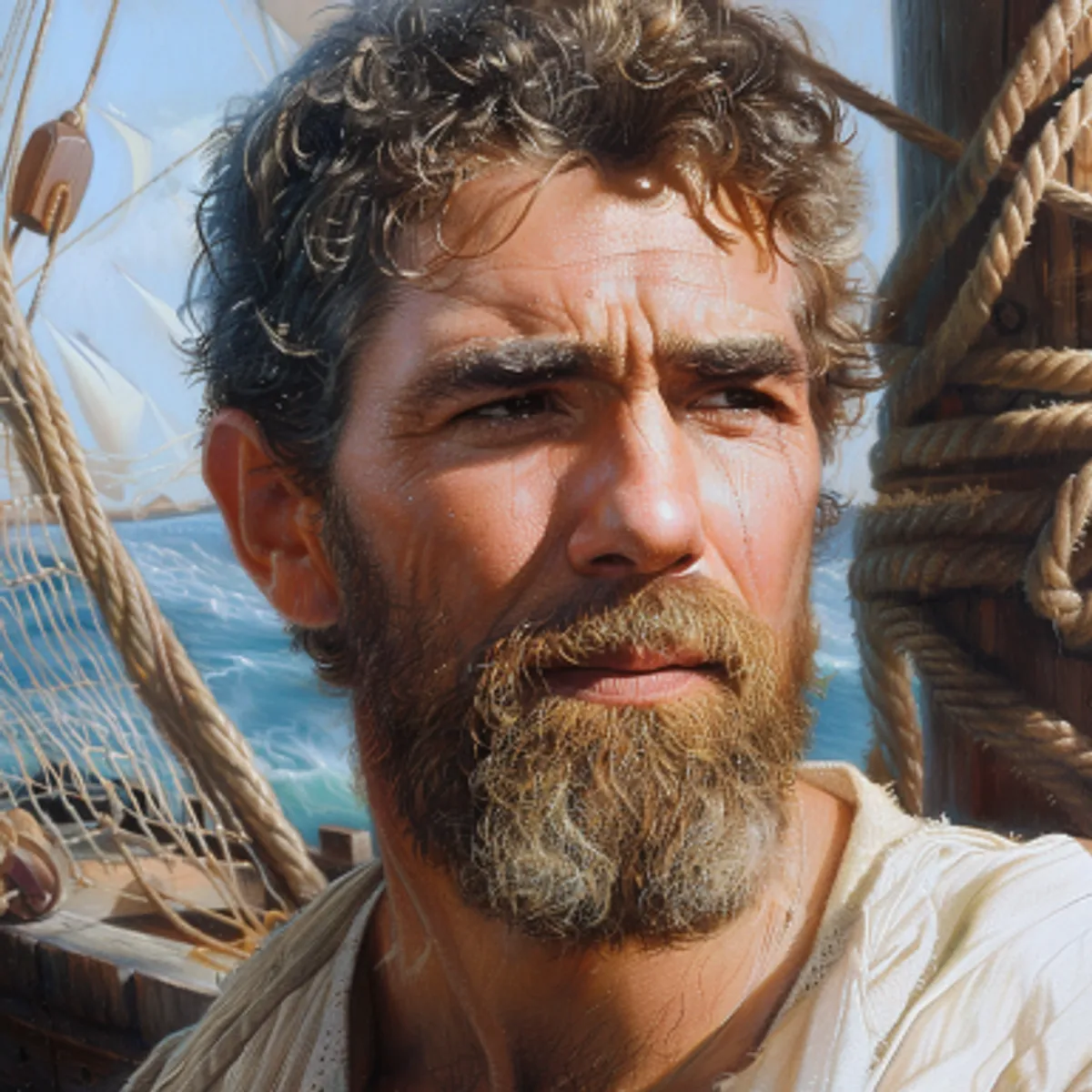 Andrés - Pescador y discípulo de Jesús.