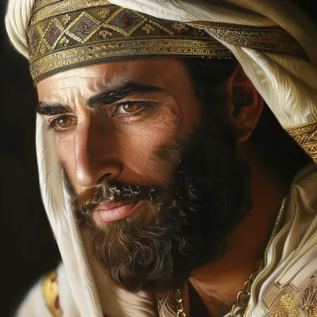 AI-illustration: Eleazar - Överstepräst för Israel