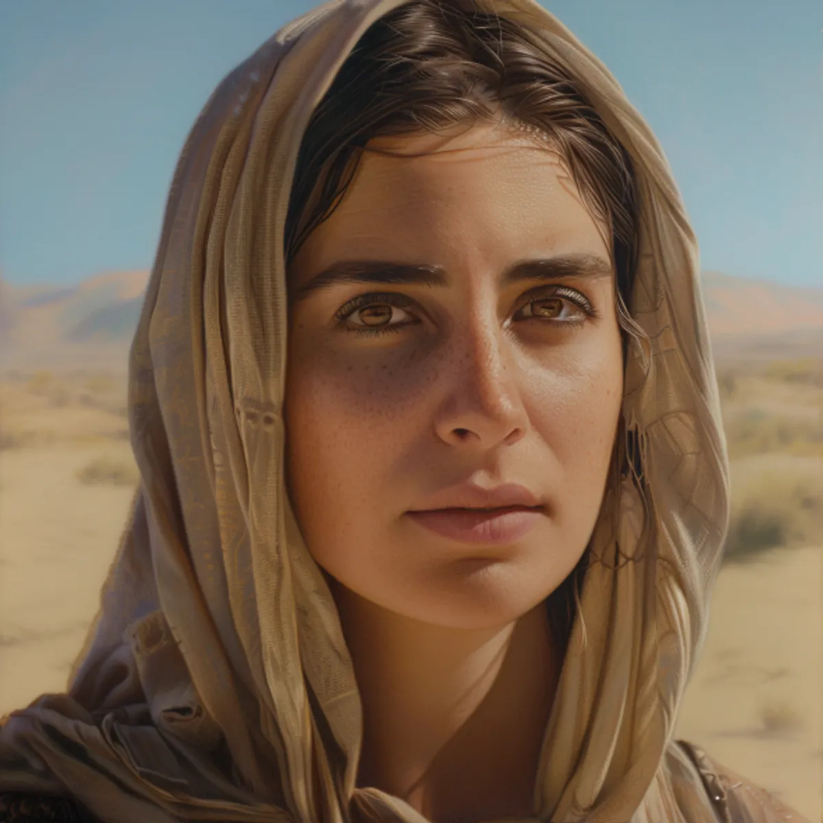 Agar - Rol: Madre del hijo de Abraham, Ismael.