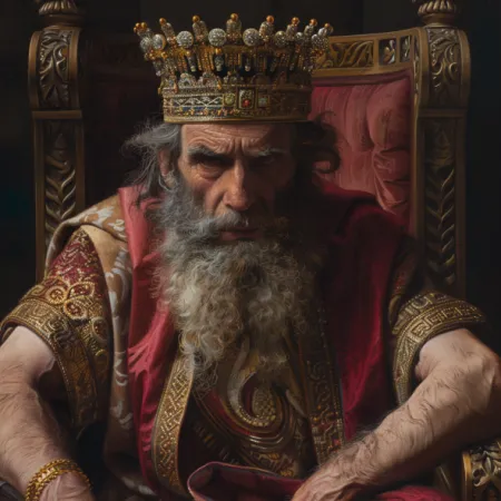 AI illustration: Jehoiakim - King of Judah