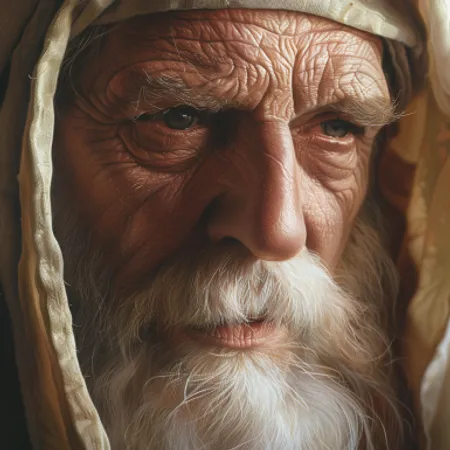 Ilustrace AI: Zachariáš - kněz