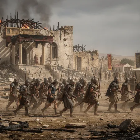 AI-illustratie: De heerschappij van Baäsa in Israël