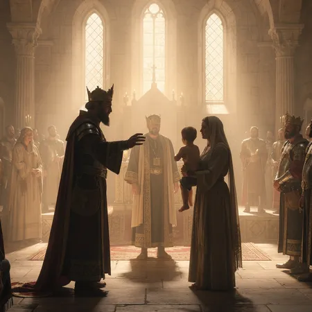 AI-illustratie: Salomo's Wijsheid en Regering