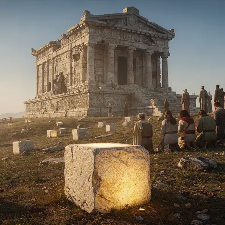 Yapay zekâ çizimi: Kutsal Bir Ulus