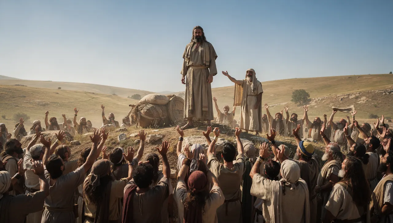 AI-illustratie: 1 Samuel 10