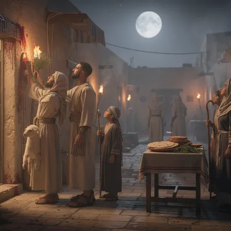 AI illustration: Passover