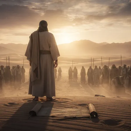 AI illustration: God Promises to Deliver the Israelites
