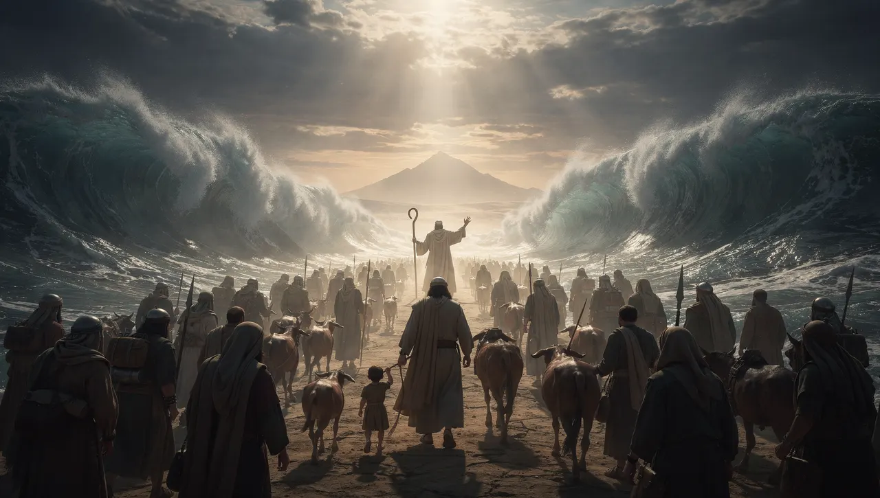 AI illustration: Exodus