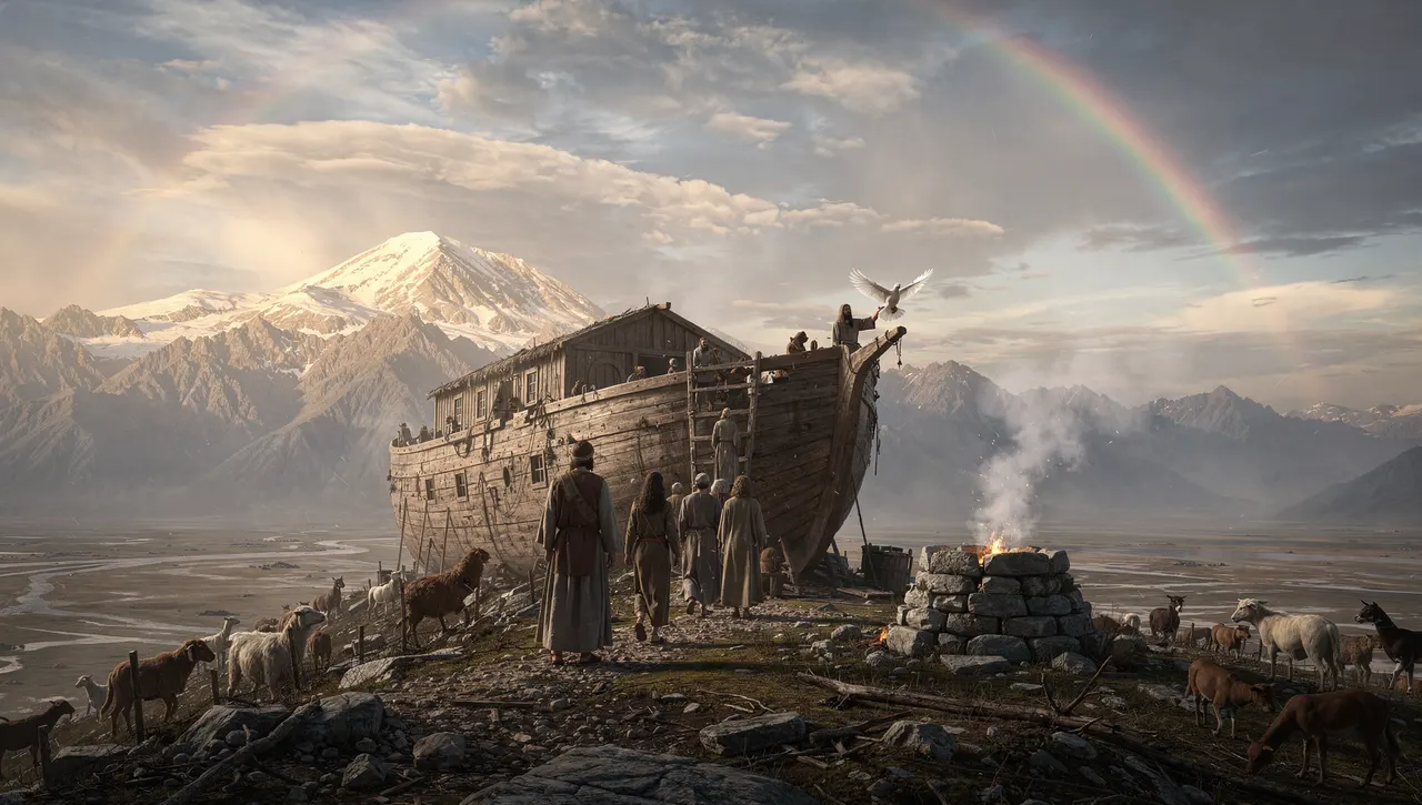 AI-illustratie: Genesis 8