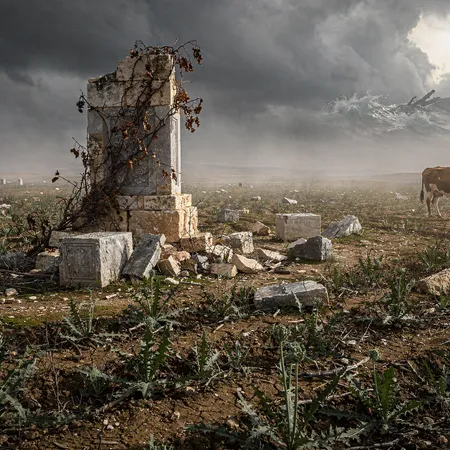 AI illustration: Israel's False Security