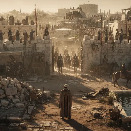 AI illustration: Judgment on Jerusalem's Leaders