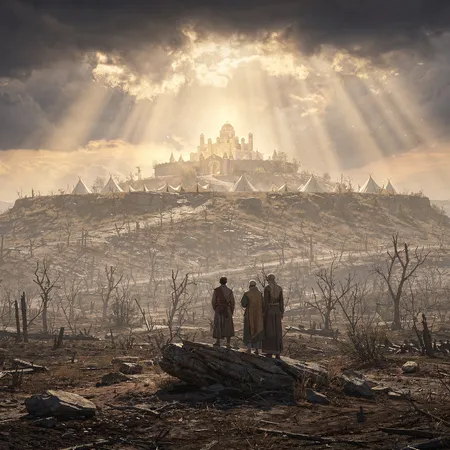 AI illustration: Deliverance and Salvation Promised to the Righteous