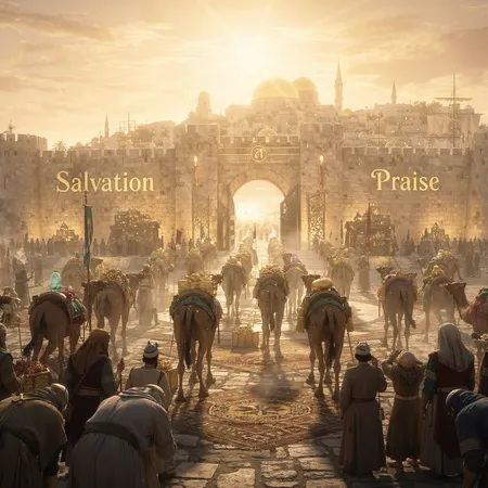 AI illustration: Arise and Shine: The Glory of Zion