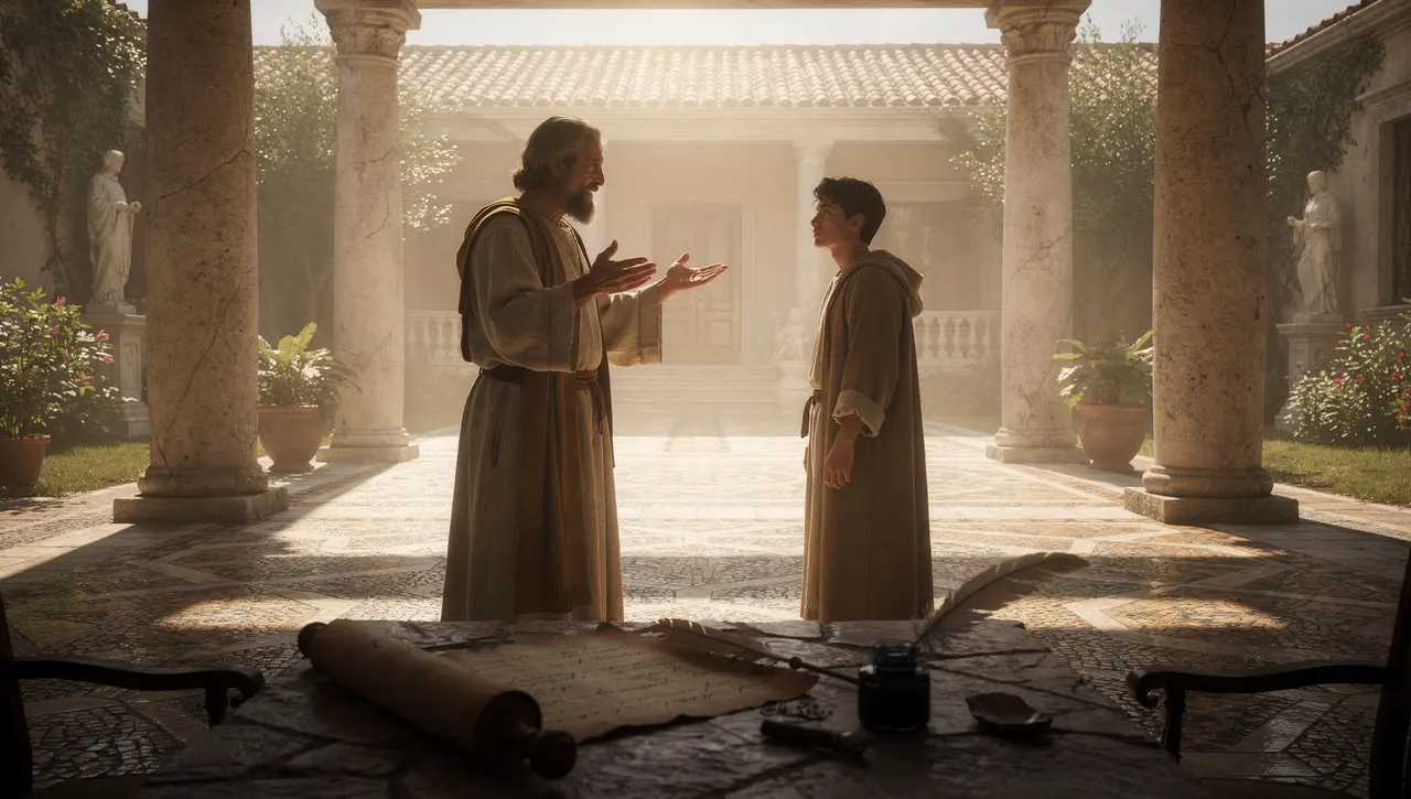 Minh họa bằng AI: Philemon -> Phaolôơmn 1