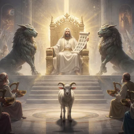 KI-Illustration: Briefe an die Gemeinde von Thyatira