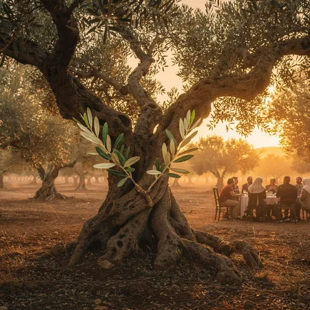 Minh họa bằng AI: Sự Từ Chối của Israel và Sự Chấp Nhận của Dân không Do Thiên Chúa.